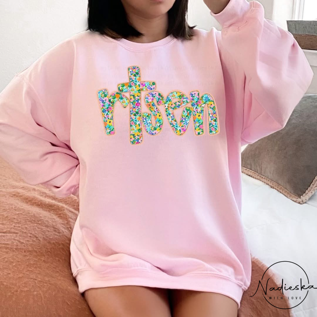 Risen floral sweatshirt