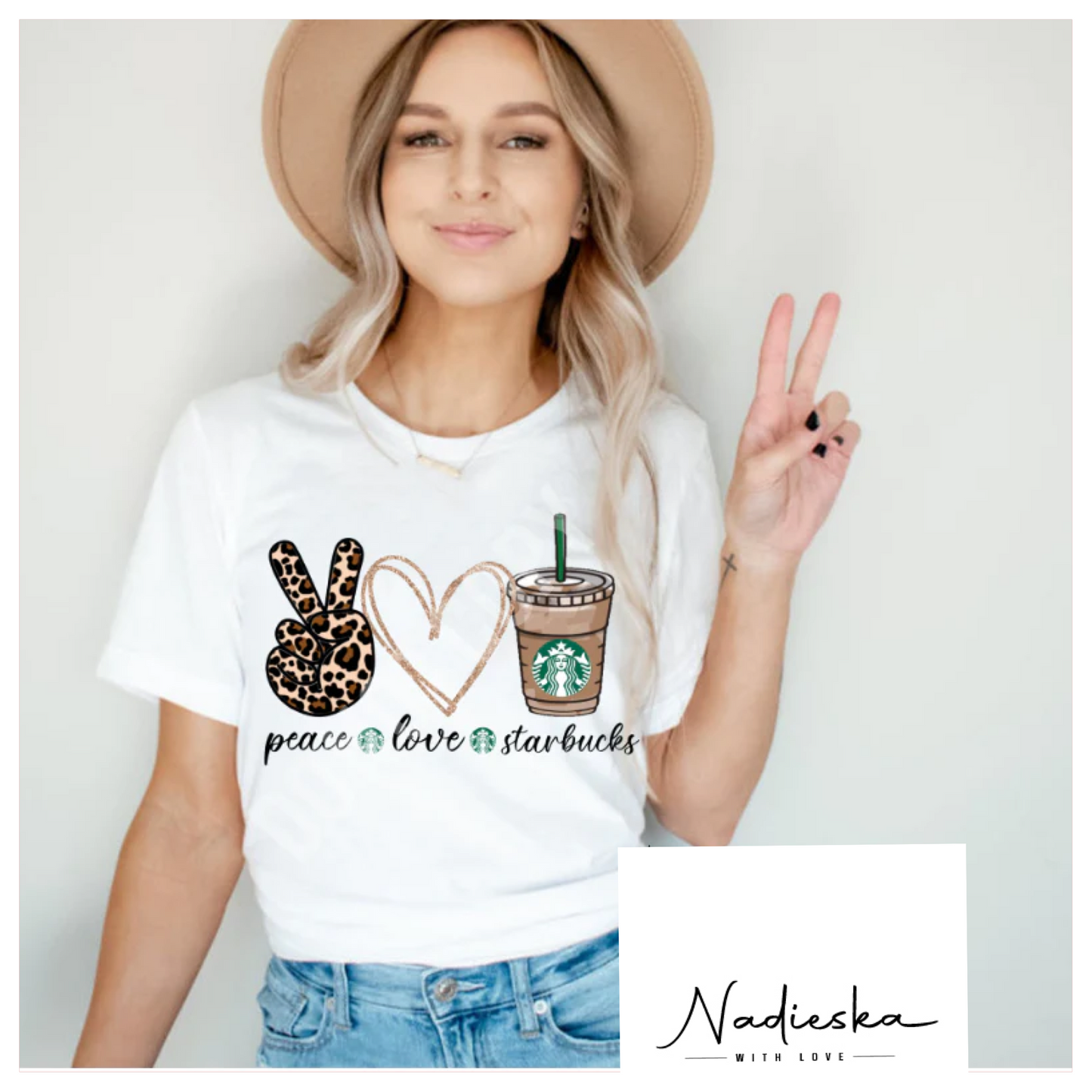 Peace love starbs t-shirt