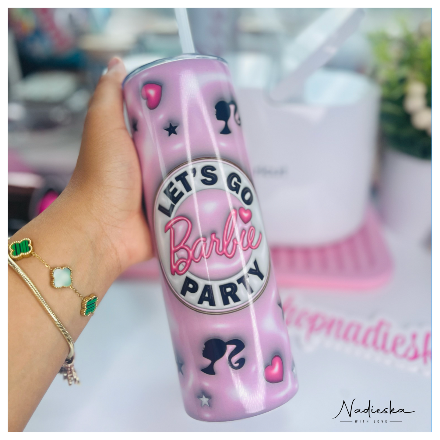 Let’s go party tumbler