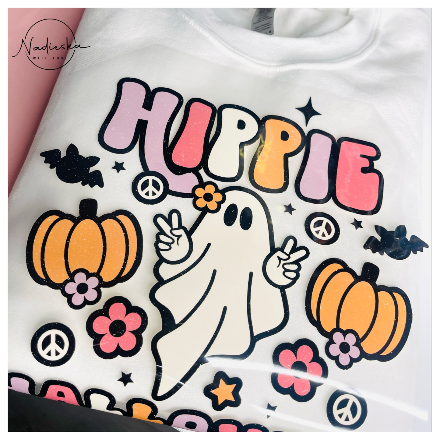 Hippie Halloween sweatshirt