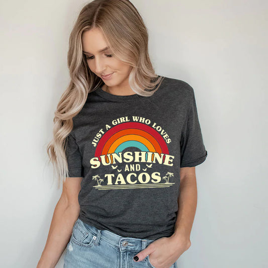 Sunshine & tacos t-shirt